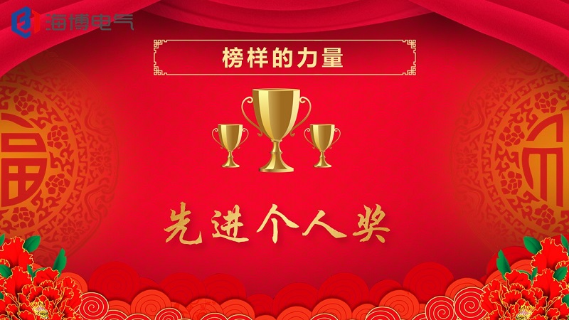 海博電氣表彰先進(jìn)個人獎